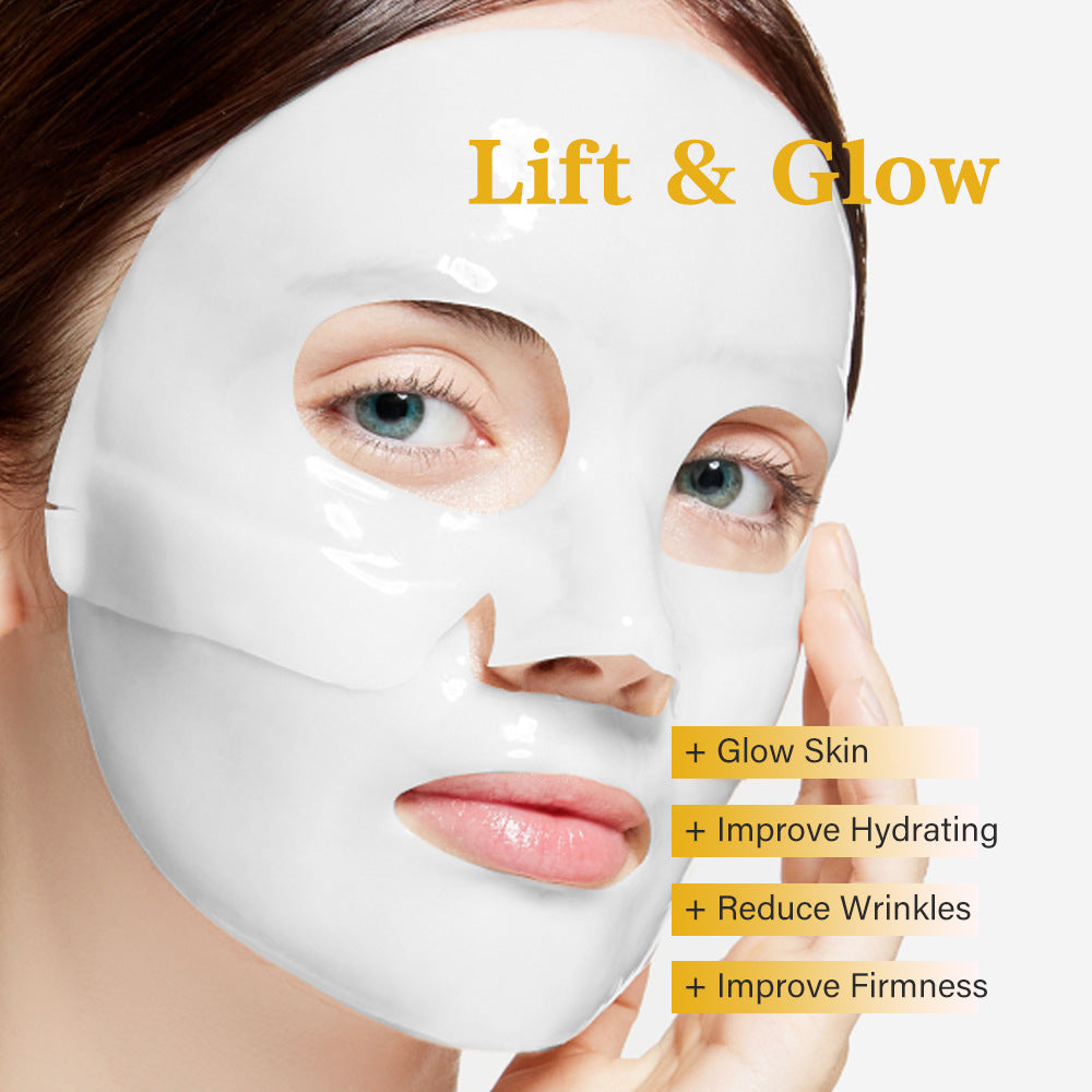 Snail Mucin Collagen Kojic Acid Glow Hydrogel Mask