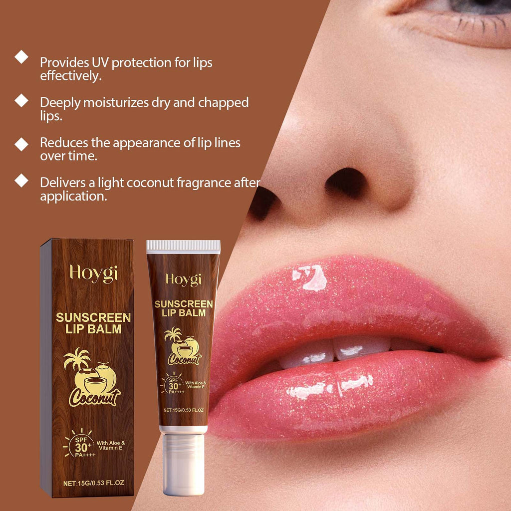 Coconut SPF30+ Sunscreen Lip Balm 15g